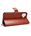 SoFetch SoFetch Bruin Glad Bookcase Hoesje met Polsbandje voor de Nothing Phone (2)