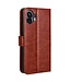 SoFetch SoFetch Bruin Glad Bookcase Hoesje met Polsbandje voor de Nothing Phone (2)