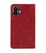 SoFetch SoFetch Rood Glad Bookcase Hoesje voor de Nothing Phone (2)