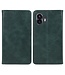 SoFetch SoFetch Groen Glad Bookcase Hoesje voor de Nothing Phone (2)
