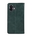 SoFetch SoFetch Groen Glad Bookcase Hoesje voor de Nothing Phone (2)