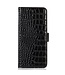 SoFetch SoFetch Zwart RFID Krokodillen Bookcase Hoesje voor de Nothing Phone (2)