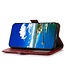 SoFetch SoFetch Rood RFID Krokodillen Bookcase Hoesje voor de Nothing Phone (2)