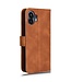 SoFetch SoFetch Bruin Zacht Bookcase Hoesje voor de Nothing Phone (2)