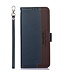 Khazneh Khazneh Blauw RFID Litchee Bookcase Hoesje met Polsbandje voor de Nothing Phone (2)