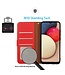 Khazneh Khazneh Rood RFID Litchee Bookcase Hoesje met Polsbandje voor de Nothing Phone (2)
