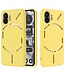 SoFetch SoFetch Yellow Slim Siliconen Hoesje met Polsbandje voor de Nothing Phone (2)