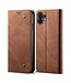 SoFetch SoFetch Koffiebruin Elegant Jeans Bookcase Hoesje voor de Nothing Phone (2)