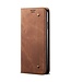 SoFetch SoFetch Koffiebruin Elegant Jeans Bookcase Hoesje voor de Nothing Phone (2)
