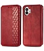 SoFetch SoFetch Rood Ruiten Bookcase Hoesje voor de Nothing Phone (2)