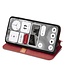 SoFetch SoFetch Rood Ruiten Bookcase Hoesje voor de Nothing Phone (2)