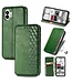 SoFetch SoFetch Groen Ruiten Bookcase Hoesje voor de Nothing Phone (2)