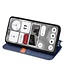 SoFetch SoFetch Blauw Ruiten Bookcase Hoesje voor de Nothing Phone (2)