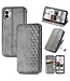 SoFetch SoFetch Grijs Ruiten Bookcase Hoesje voor de Nothing Phone (2)