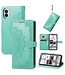 SoFetch SoFetch Groen Mandala Bookcase Hoesje met Polsbandje voor de Nothing Phone (2)