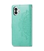 SoFetch SoFetch Groen Mandala Bookcase Hoesje met Polsbandje voor de Nothing Phone (2)