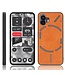 SoFetch SoFetch Oranje Stijlvol Hybride Hoesje voor de Nothing Phone (2)