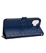 SoFetch SoFetch Dark Blauw Stippen Bookcase Hoesje met Polsbandje voor de Nothing Phone (2)