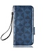 SoFetch SoFetch Blauw Driehoekdesign Bookcase Hoesje voor de Nothing Phone (2)