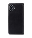SoFetch SoFetch Zwart Krasbestendig Bookcase Hoesje voor de Nothing Phone (2)