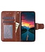 SoFetch SoFetch Bruin Krasbestendig Bookcase Hoesje voor de Nothing Phone (2)