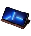 SoFetch SoFetch Dark Bruin Stijlvol Zacht Bookcase Hoesje voor de Nothing Phone (2)