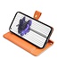 SoFetch SoFetch Oranje Portemonnee Bookcase Hoesje met Polsbandje voor de Nothing Phone (2)