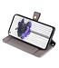 SoFetch SoFetch Grijs Portemonnee Bookcase Hoesje met Polsbandje voor de Nothing Phone (2)