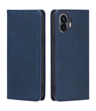 SoFetch Saffierblauw Magnetisch Bookcase Hoesje Nothing Phone (2)