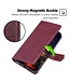 SoFetch SoFetch Bordeaux Rood RFID Zakelijk Bookcase Hoesje voor de Nothing Phone (2)