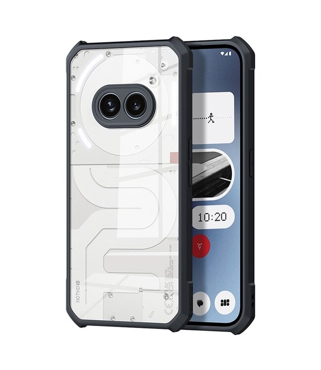 Xundd Transparant Valbestendig Bumper Hoesje voor de Nothing Phone (2a)