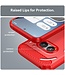 SoFetch Rood Carbontextuur TPU Hoesje voor de Nothing Phone (2a)