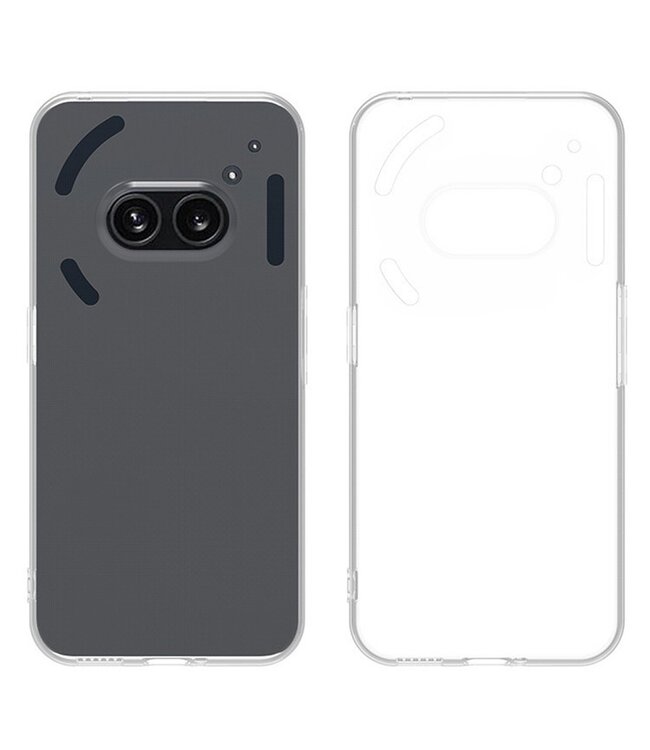 SoFetch Transparant Slim TPU Hoesje voor de Nothing Phone (2a)