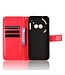 SoFetch Rood Glad Bookcase Hoesje met Polsbandje voor de Nothing Phone (2a)