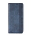 SoFetch Blauw Magnetisch Retrostijl Bookcase Hoesje voor de Nothing Phone (2a)
