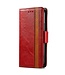 CASENEO Rood RFID Retrostijl Bookcase Hoesje voor de Google Pixel 8a