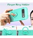 SoFetch Mint Groen Magnetisch Ring Houder Hybride Hoesje voor de Google Pixel 8a