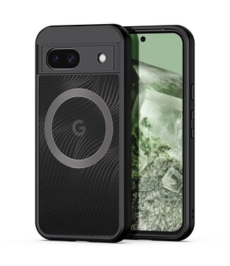 DUX DUCIS Zwart Golvend Mat Hybride Hoesje Google Pixel 8a