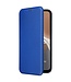 SoFetch Blauw Carbontextuur Bookcase Hoesje voor de Motorola G32