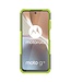 SoFetch Groen Houder Bandstructuur Hybride Hoesje voor de Motorola G32