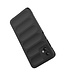 SoFetch Donkerblauw Krasbestendig Raster TPU Hoesje voor de Motorola G32