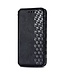 SoFetch Zwart Magnetisch Ruiten Bookcase Hoesje voor de Motorola G32