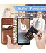 SoFetch Bruin Magnetisch Ruiten Bookcase Hoesje voor de Motorola G32
