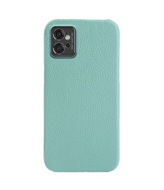 SoFetch Mint Groen Krasbestendig Litchee Hybride Hoesje Motorola G32