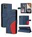 SoFetch Blauw S-Design Bookcase Hoesje voor de Motorola G32