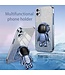 SoFetch Blauw Houder Astronaut Hybride Hoesje voor de Motorola G32