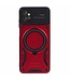 SoFetch Rood MagSafe Ring Houder Hybride Hoesje voor de Motorola G32