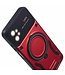 SoFetch Rood MagSafe Ring Houder Hybride Hoesje voor de Motorola G32
