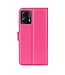 SoFetch Roze Litchee Bookcase Hoesje voor de Motorola G53