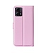 SoFetch Roze Litchee Bookcase Hoesje voor de Motorola G53